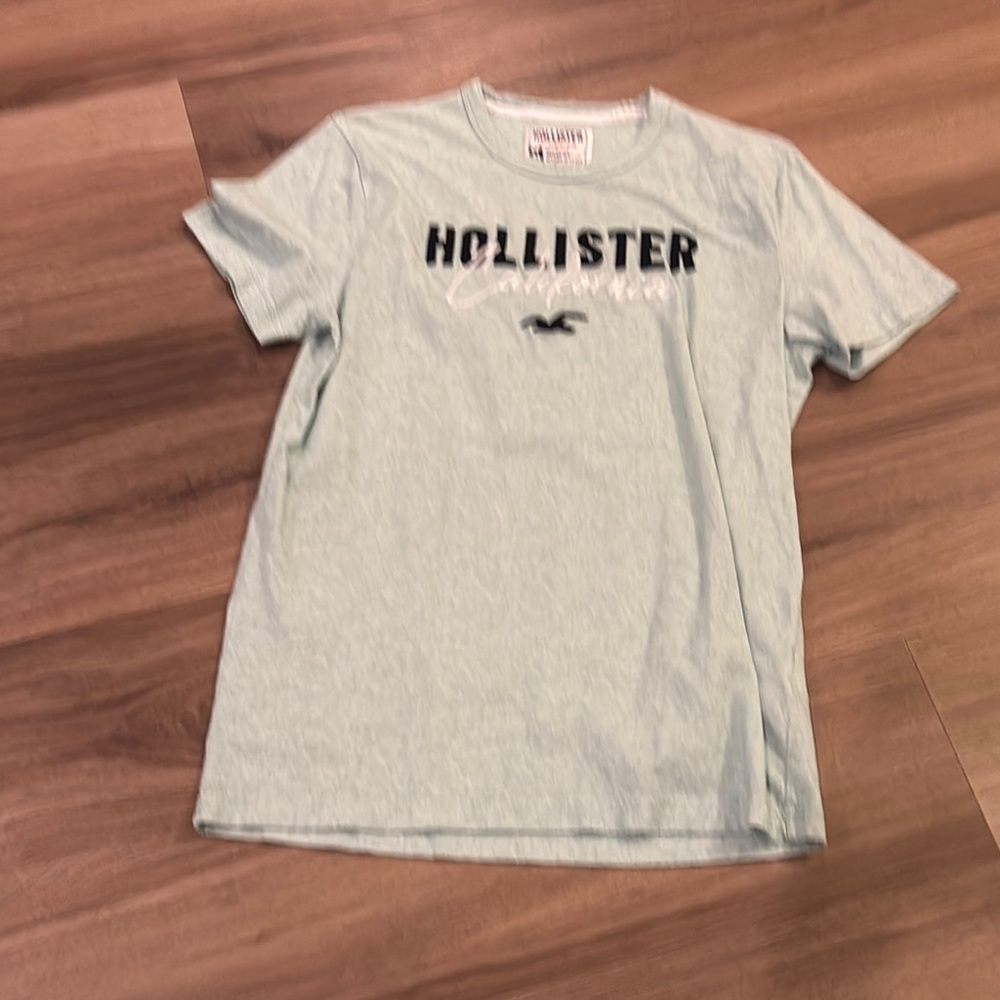 Hollister Light Blue Short Sleeve Tee